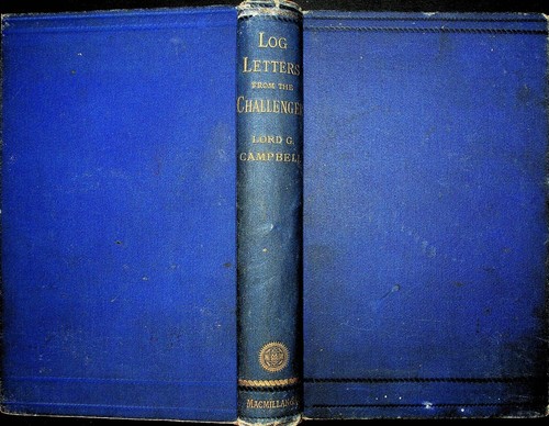 1876 Log Letters from Challenger Lord Campbell Ship Oceanography Victorian HB - Picture 2 of 12