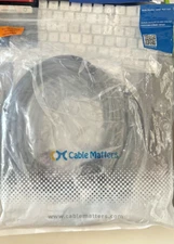 Cable Matters 5-Pack Cat6 / 24 AWG Ethernet Cable 14 ft