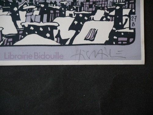 SERIGRAPHIE PAR KWALE EN 200 EX N° ET SIGNEE - Picture 2 of 3