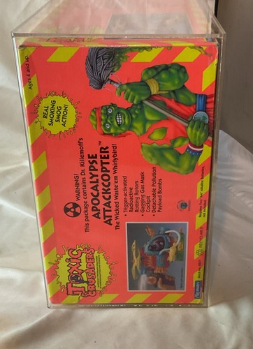 Apocalypse Attackcopter Toxic Crusaders 1991 Playmates Figur Fahrzeug CAS 80 NEU - Bild 6 von 9