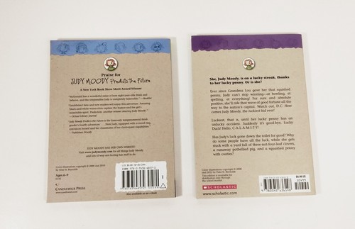 Judy Moody Set Of 2 Judy Moody Predicts The Future & The Bad Luck Charm #4 & #10 - Bild 2 von 2