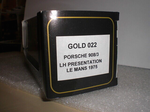 1975 Porsche 908/3 LH Presentation Le Mans - 1:43 Top Model GOLD 022 - Picture 6 of 6