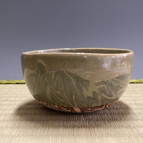 Shinobu Komori • Hokuto Kiln A372 :  Japanese Pottery Chawan Matcha Tea Bowl - Picture 2 of 16