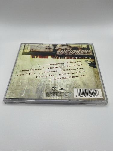 Bloodletting by Overkill (CD, Jan-2006, 2 Discs, Metal-Is) - Foto 4 di 4