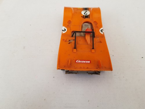Carrera Universal: coche de carreras Porsche naranja, número 2, función no comprobada - Imagen 4 de 5