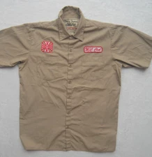 Jesse James Work Wear West Coast Choppers Mechanic M/C Club Shirt M