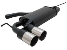 Novus Sportendschalldämpfer für VW Golf V (1K) 2x 76mm RL-Design