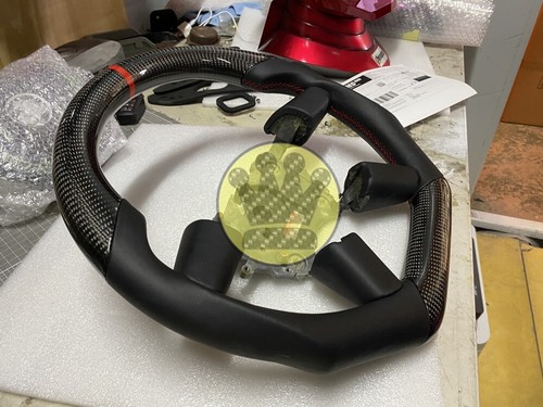 VY VZ monaro Commodore ss sv6 gto gts hsv carbon fiber steering wheel no airbag - Picture 21 of 24