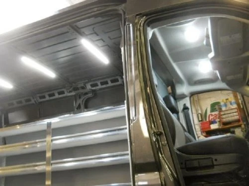 12v led strip top lights for van