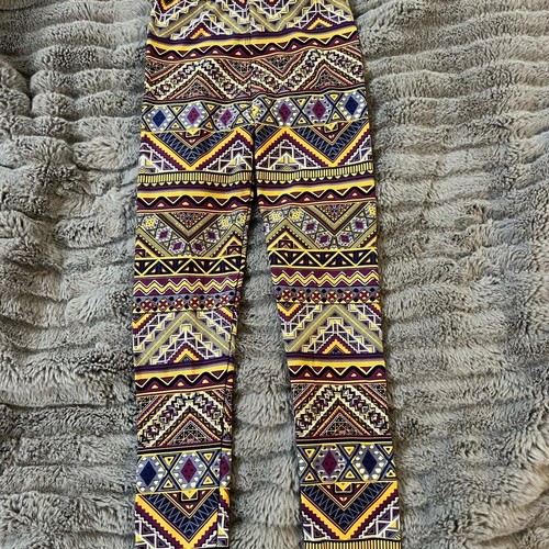 LuLaRoe Kids Large Extra Large L XL Leggings Buttery Soft sizes 8-14ish NWOT - Picture 3 of 7