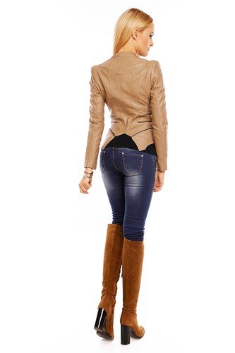 Noemi Kent Women's Asymmetrical Faux-Leather Jacket - S/M/L/XL - Picture 19 of 57