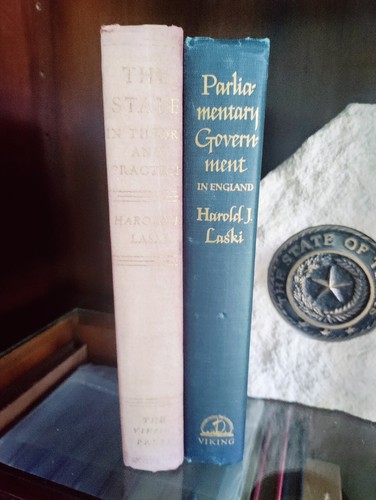 Harold J. Laski x 2_State / Parliamentary Govt_HCnoDJ_1st Edn_Viking Press_Good - Picture 2 of 18