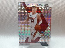 🏀2019-20 Panini Mosaic NBA Debut Silver Prizm Tyler Herro #280 Rookie RC