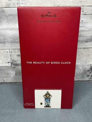 Orologio musicale Hallmark La bellezza degli uccellini con movimento e luci 2020 nuovo con scatola - Foto 3 di 8