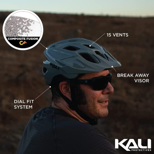 Chakra Solo Bicycle Helmet; Mountain In-Mould Mountain Bike Helmet Equipped with - Picture 2 of 12