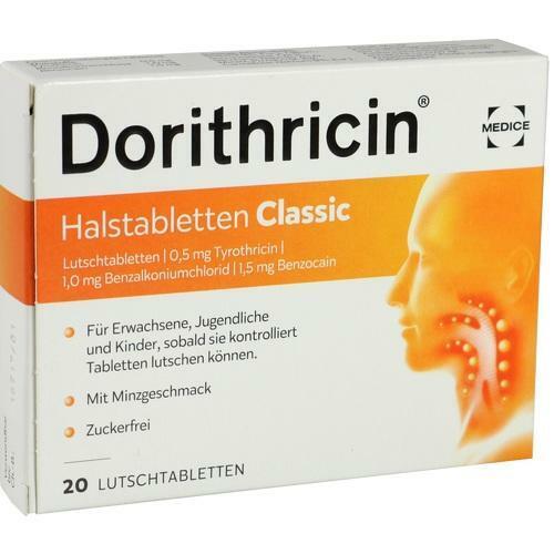 DORITHRICIN Halstabletten Classic 20 Stück - Picture 1 of 1