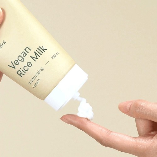 GOODAL Vegan Rice Milk Moisturizing Cream 3.38oz / 100ml Vegan Beauty K-Beauty - Picture 4 of 8