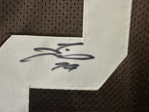 TIM COUCH SIGNED CLEVELAND BROWNS PUMA XL AUTHENTIC FOOTBALL JERSEY PSA/DNA CERT - Picture 12 of 15