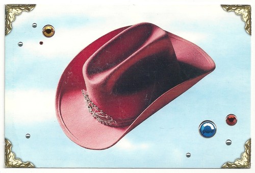 VINTAGE 2000 MADONNA COWGIRL HAT NEW RELEASE POSTCARD 4"X6" UNPOSTED - Picture 1 of 2