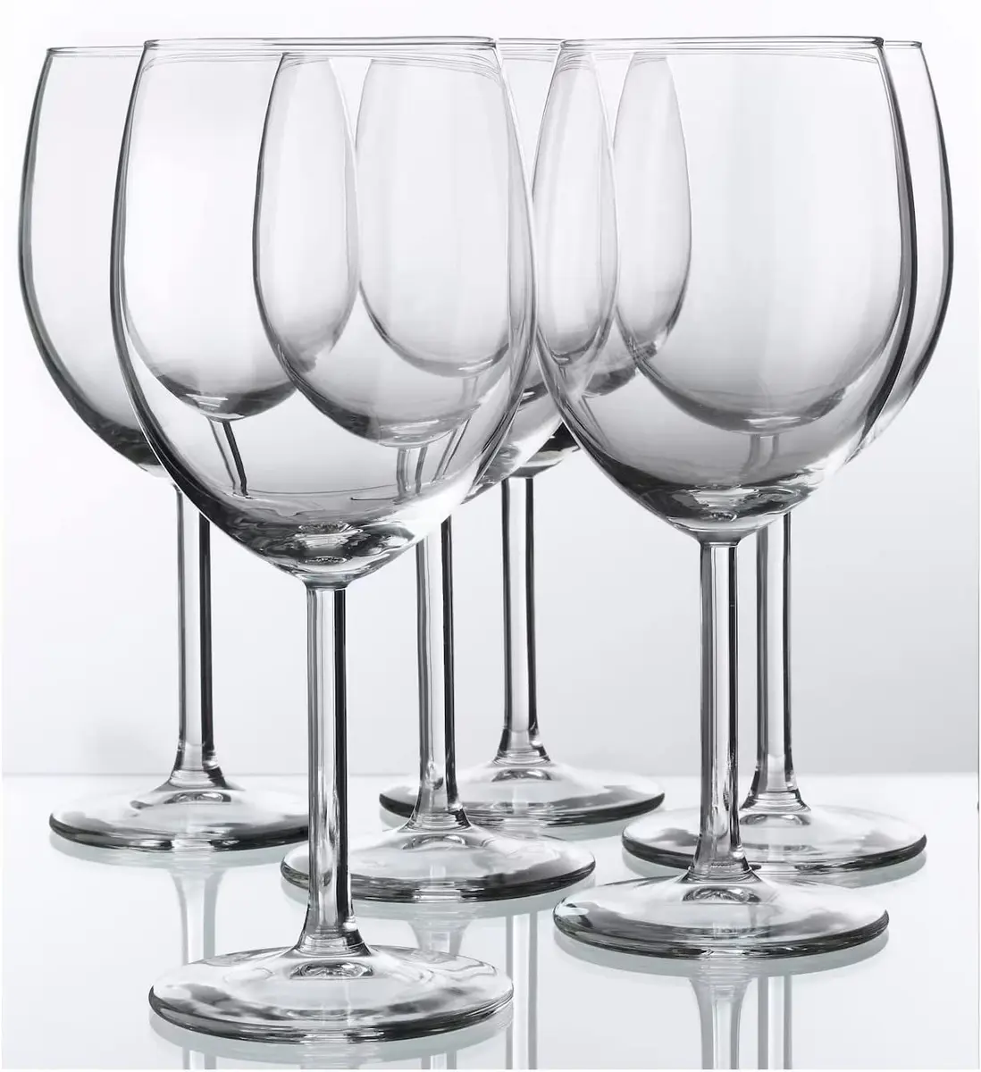 123 SVALKA Wine, Clear Glass, H:7&#034; (X6), 6 Count (Pack of | eBay