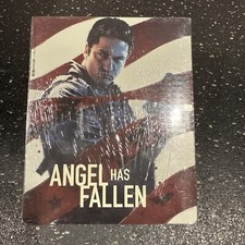 NEW Angel Has Fallen Steelbook 4K Ultra HD + Blu-Ray +Digital Ships in a Box