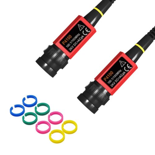 100MHz P4100 Digital Oscilloscope High Voltage Clip Passive Probe 100:1 vs T3100 - Picture 3 of 5