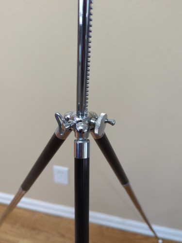 Kinegon Vintage Elevator Tripod In Original Leather Case Photography For Camera - Picture 10 of 10