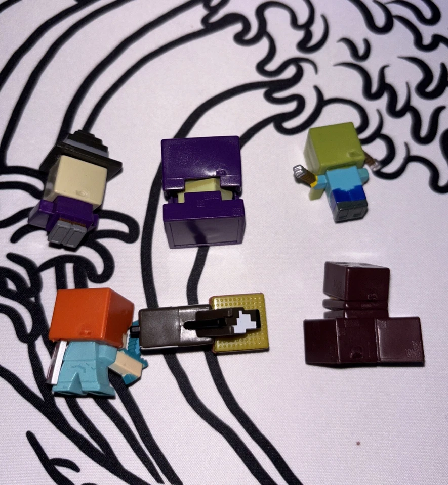 Minecraft Suprise End Stone Series 6/12 половина полного комплекта - Изображение 2 из 2