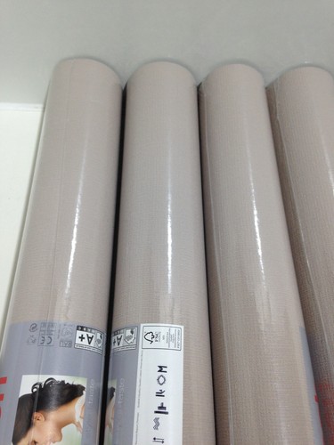 Vliestapete rasch 5x 723038 (5Rollen) Uni Struktur Taupe Restposten Wohnzimmer - Bild 4 von 6