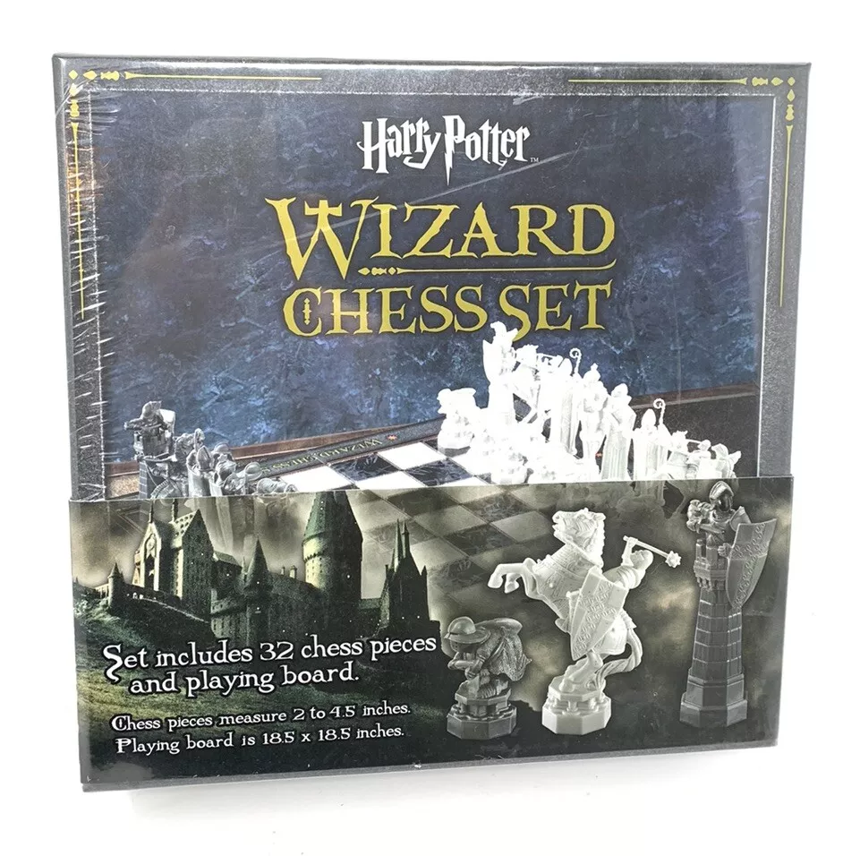 Jogo de Xadrez Harry Potter Wizard Chess Set The Noble Collection Nn7580 em  Promoção na Americanas