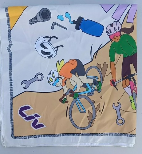 Liv Cycling Giant Bicycles The Mid South Scarf 22”x22” - Picture 3 of 5