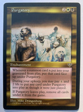 PURGATORY - MAGIC THE GATHERING - MIRAGE - RARE