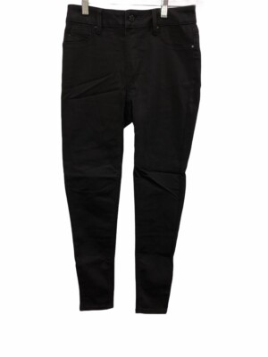 Hot in Hollywood Women's Pull-on Skinny Ankle Jeans Pant Black XX-Small Size  