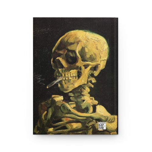 Van Gogh's Ghost: Skeleton Smoker Hardcover Daily Journal for Writing & Planning - Picture 4 of 6