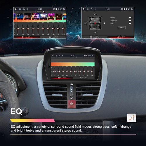 Do Peugeot 207 CC 2006-2015 Android 15 2 + 64GB Apple CarPlay Radio samochodowe GPS Nawigacja - Zdjęcie 9 z 24