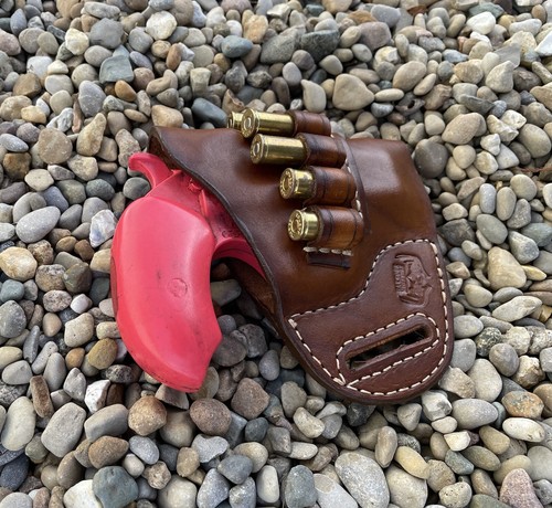 USA Made Bond Arms Derringer Holster With 45 LC 410 Ammo Loops - Picture 3 of 9