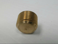 Brass P-101-CS-6 Male Countersunk Hex Plug Pipe 3/8" Adapter Fitting