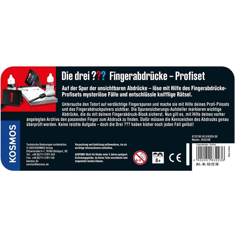 Thumbnail - Kosmos Die Drei ??? Fingerabdrücke-profiset,profi-pinsel,2