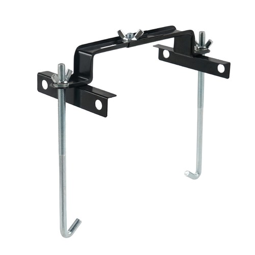 Universal Car Black & Silver Metal Adjustable Car Storage Battery Holder - Picture 10 of 10