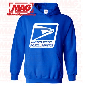 USPS-LOGO-POSTAL-ROYAL-BLUE-HOODIE-Post-Office-Employee-Hooded-Sweatshirt-S-3XL
