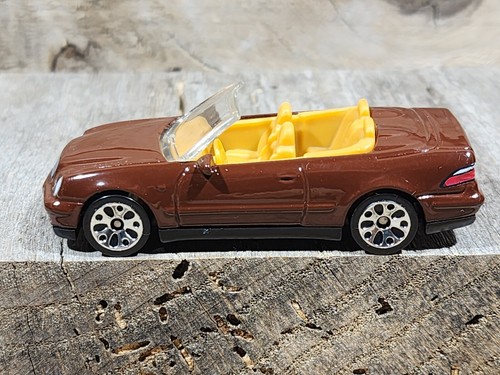 Matchbox 1999 Brown Mercedes Benz CLK Convertible First Edition Diecast Car - Picture 1 of 6