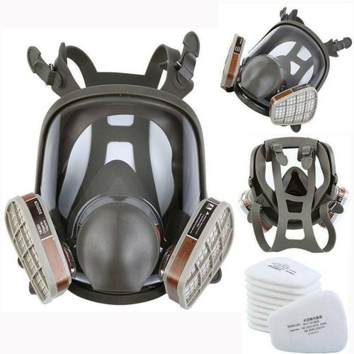 15 in1 Facepiece Full Face Gas Mask Filter Respirator Painting For 6800 Reusable - Picture 2 of 12