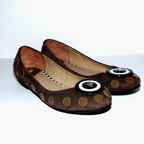 LaLa Love Damenschuhe braun Gr. 8M