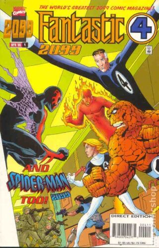 Fantastic Four 2099 #4 FN 1996 Stock Image - Picture 1 of 1