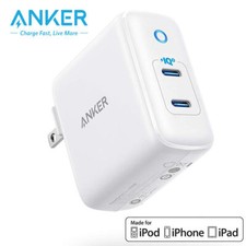 Anker 2-Port USB Type C Wall Charger Adapter 40W PD Fast Charging for iPhone 13