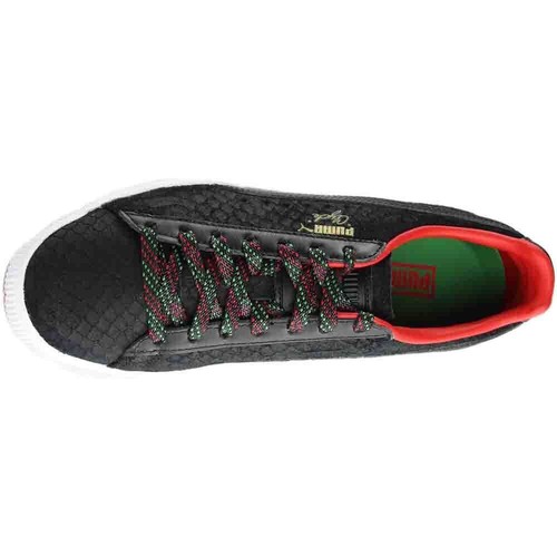 PUMA CLYDE GCC LOW LEDER SNEAKER SNEAKER DAMEN SCHUHE SCHWARZ SNEAK GR. 9,5 NEU - Bild 4 von 7