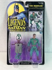 The Riddler Legends of Batman Action Figure & Trading Card 1995 - VINTAGE / NEW