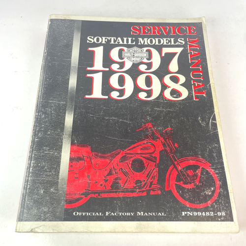 1997-1998 Harley Davidson Heritage Softail Motorcycle Shop Service Repair Manual