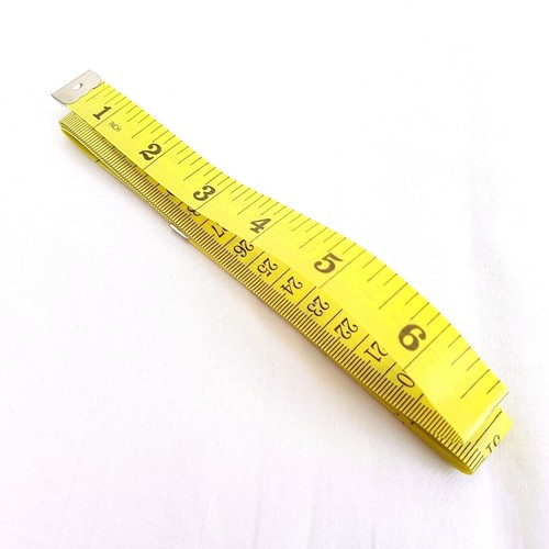 1 Meter Tape Measure Plastic Dressmaking Sewing Tailors Measurement 60" 100CM - Picture 2 of 3