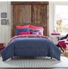 ANTHOLOGY Happy Indigo Set Of 2 EURO SHAMS Knit Brand New Free Shipping